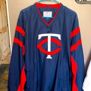 NWOT XL Minnesota Twins pullover jacket